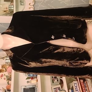 Banana Republic Vintage Brown Velvet Jacket. Size 10 Euc